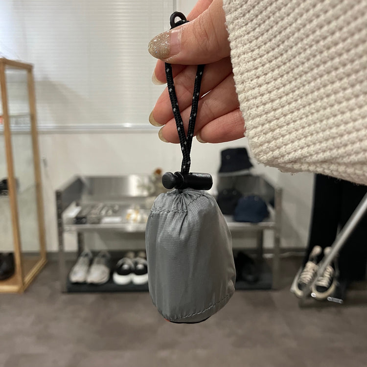 NANGA / POCKETABLE ECO BAG (LIVE THE LIFE)/ ナンガ ポケッタブル