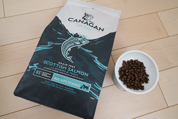 カナガンキャットフードサーモンを購入してレビュー！カナガンチキンと