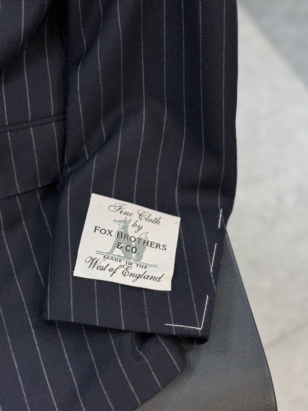 BEAMS F〉25SS おすすめのネイビーストライプスーツ｜ビームスF 新宿