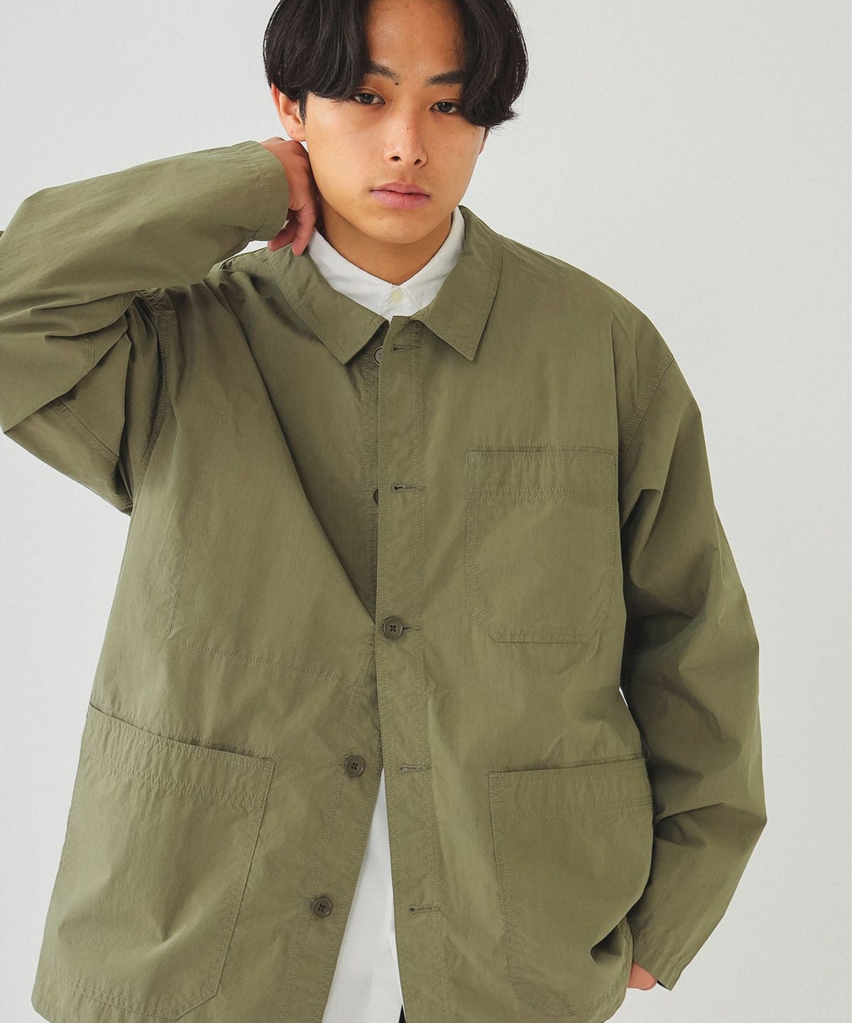 BEAMS（ビームス）クラシック カバーオール ジャケット（ブルゾン