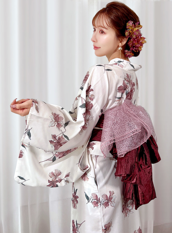 三上悠亜 3点セット2Way花柄セパレート浴衣[fy001] | レディース