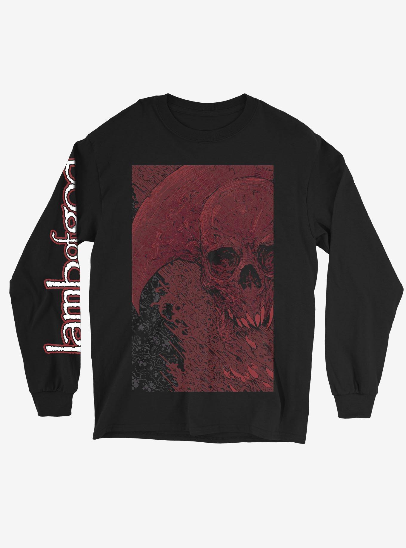 Lamb Of God Red Skull Long-Sleeve T-Shirt | Hot Topic