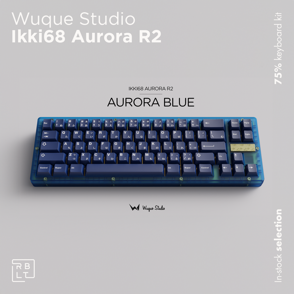 Ikki68 Aurora R2 Keyboard Kit – Rebult Keyboards