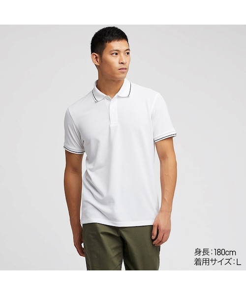 UNIQLO（ユニクロ）の「ドライEXカノコポロシャツ（半袖）（ポロシャツ