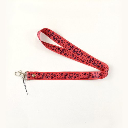 台湾 【ローミング台湾×サンリオ】ハローキティネックストラップ＋