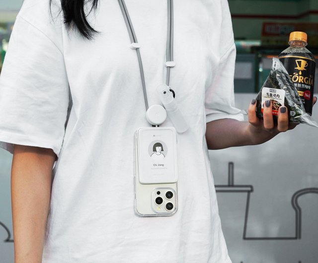 送料無料】台湾 The Dual 首掛けストラップ二刀流 | スマホストラップ