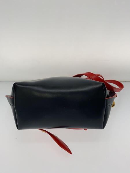 sacai(サカイ) / trapezoid pouch/ショルダーバッグ/レザー/BLK | 中古