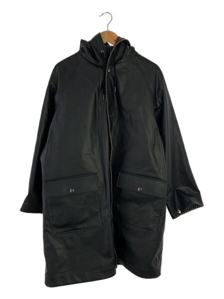 HEUGN(ユーゲン) / コート/2/ポリエステル/BLK/無地/COAT050/ELMER