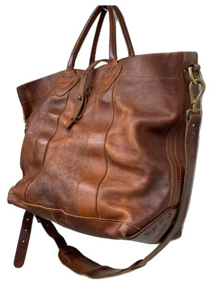 RRL(ダブルアールエル) / イタリア製/2WAY/オールレザー/トートバッグ