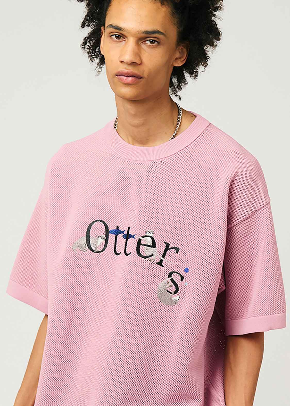 オッターズ｜ビッグシルエットニットTシャツ｜ユニセックス｜グラニフ