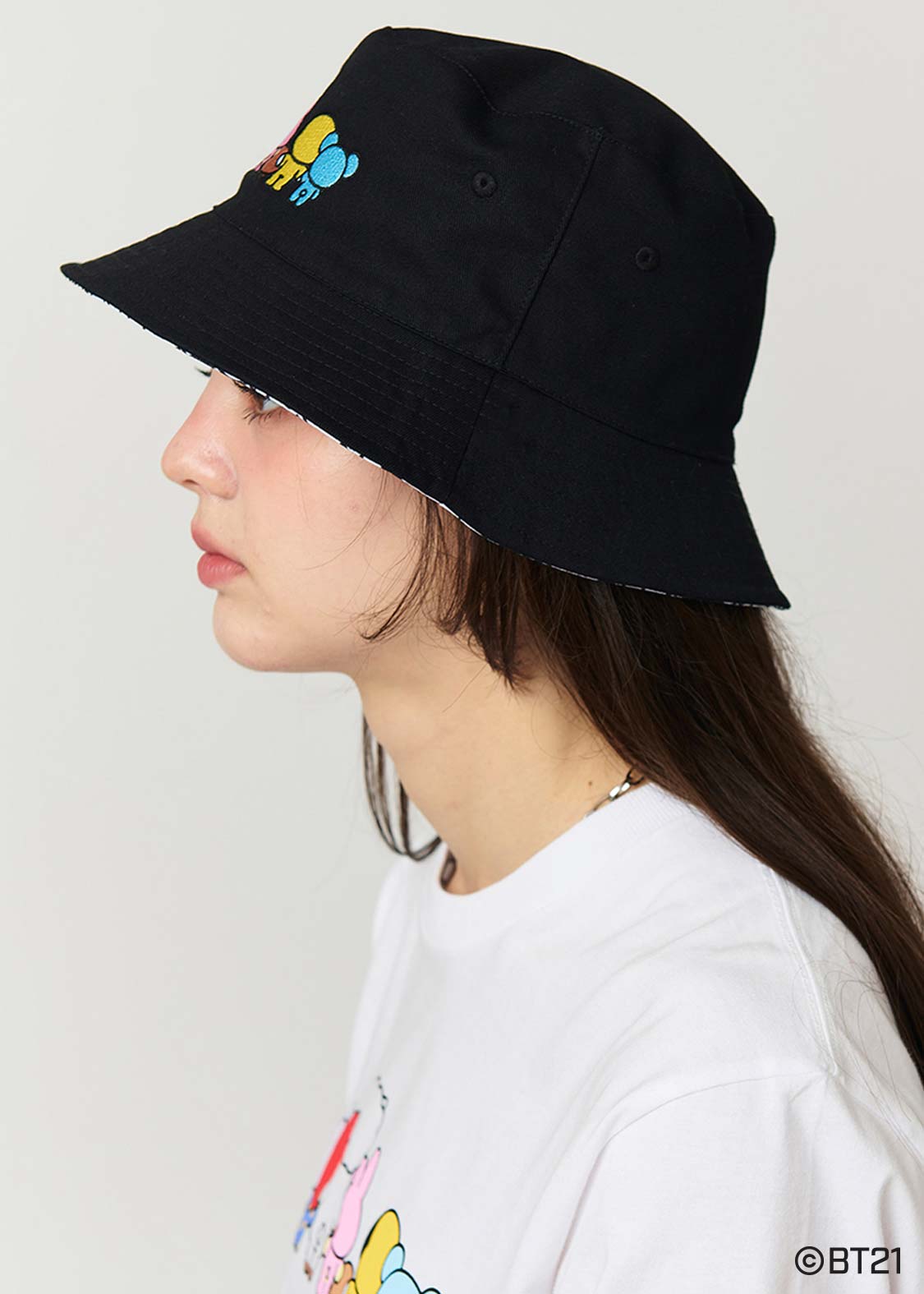 バックショット｜リバーシブルバケットハット｜ユニセックス｜グラニフ