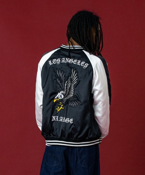 セール】REVERSIBLE SOUVENIR JACKET（スカジャン）｜XLARGE