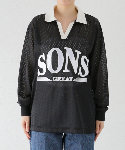セール】【SON OF THE CHEESE / サノバチーズ】 SONS Mesh Game Shirt