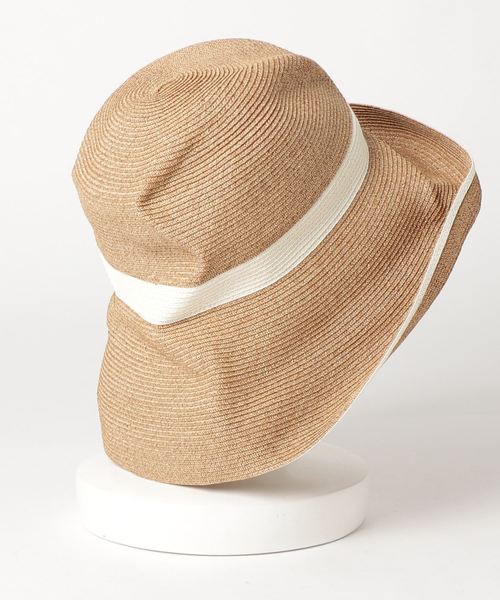 mature ha.（マチュア）の「mature ha.:ボックスラインワイドハット