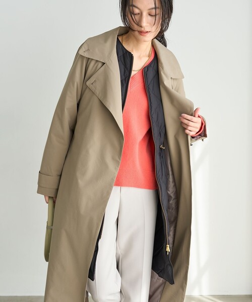 UNFILO（アンフィーロ）の「【TAION×UNFILO 】キルティングダウン ジレ