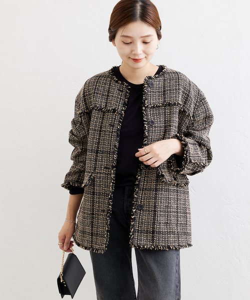 JOURNAL STANDARD（ジャーナルスタンダード）の「ツイードジャケット