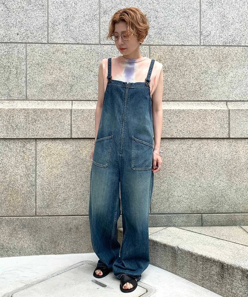 デニムチューブサロペット | ジョンブル公式通販/JOHNBULL ONLINE STORE