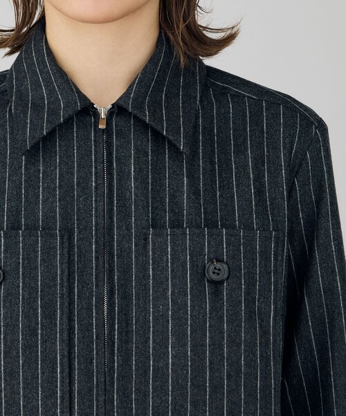 セール】ウールカシミヤポプリンメルトン ジャンプスーツ（つなぎ