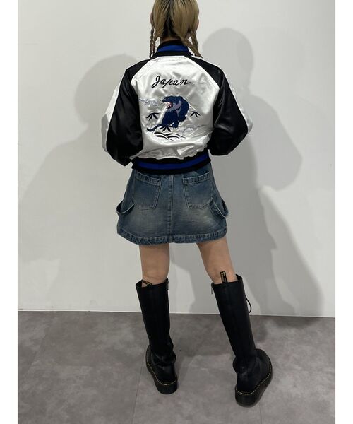 jouetie（ジュエティ）の「ローズエンブロイダリースカジャン【別注