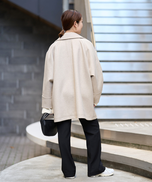 IENA（イエナ）の「二重織シャルム オーバーコート（その他アウター