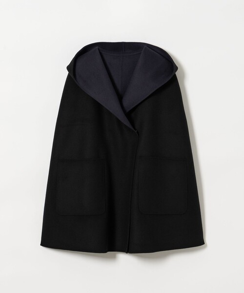 セール】バイカラー リバー フードケープ（その他アウター）｜UNITED