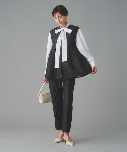 GISHA 2トーン ジャガード パンツ（スラックス）｜UNITED ARROWS