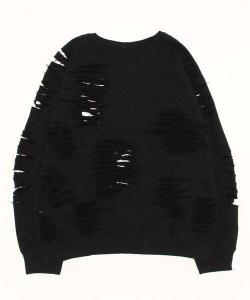 NUBIAN（ヌビアン）の「【JUN/NAKAYAMA】DISTRESSED CREWNECK