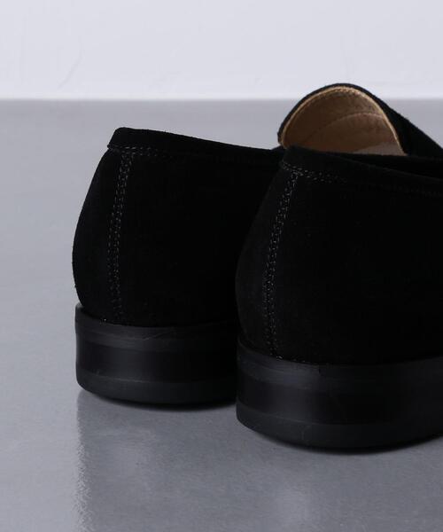ユナイテッドアローズ メンズ スエード ローファー 黒 25.5 UNITED ARROWS（ユナイテッドアローズ）の「<UNITED ARROWS> スエード