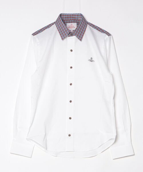 セール】DETAILED CHECK CLASSIC SHIRT（シャツ/ブラウス）｜Vivienne