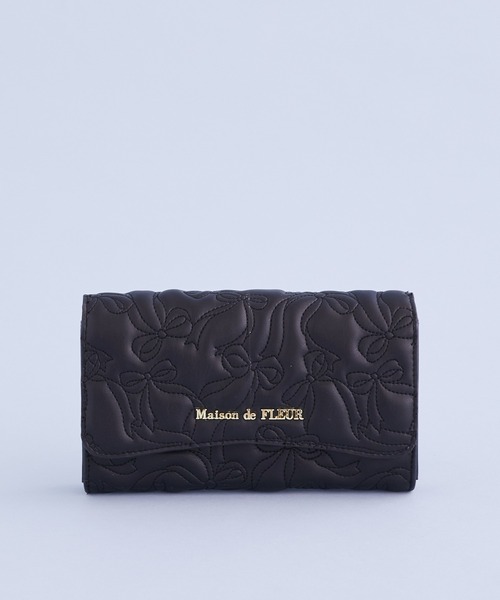 Maison de FLEUR（メゾンドフルール）の「リボンキルティングロング