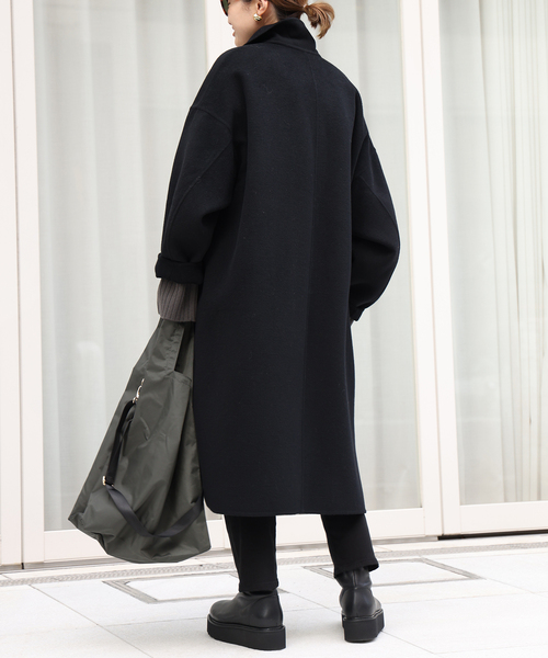 ウールアンゴラリバーコート（チェスターコート）｜Deuxieme Classe