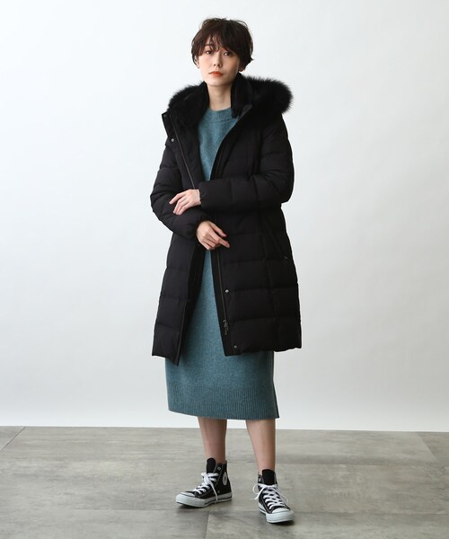 INDIVI（インディヴィ）の「◇【撥水/抗菌防臭】ロングダウンコート