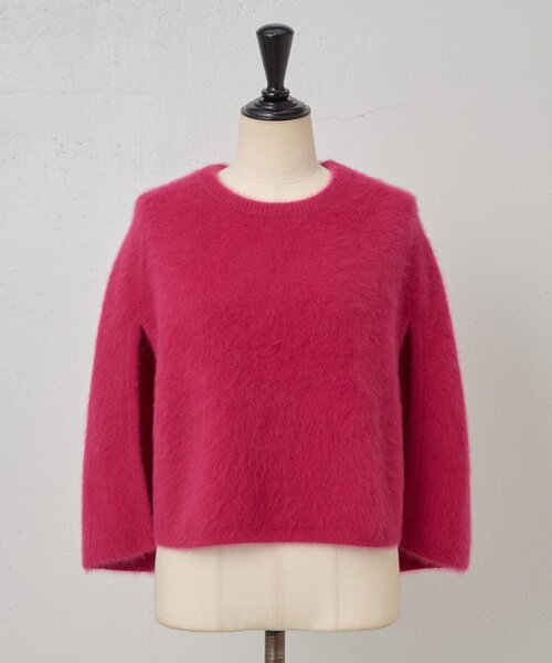 ファーニットポンチョ（ニット/セーター）｜BEARDSLEY（ビアズリー）の