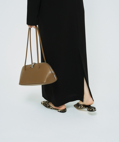 ダブルクロスミニマルロングドレス（ワンピース）｜HARDY NOIR