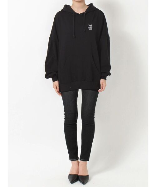 GYDA（ジェイダ）の「CALL BUNNY BIGスウェットパーカー（スウェット