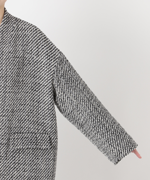 GIOLICAコクーンコート（ノーカラーコート）｜journal standard L