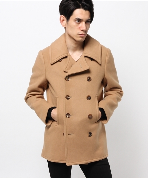 LITHIUM HOMME（リチウム オム）の「HEAVY MELTON CLASSIC PEA COAT