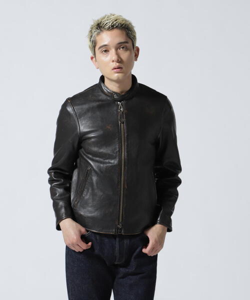 AVIREX（アヴィレックス）の「【直営店限定】AGED LEATHER SINGLE