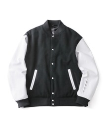 SOPHNET.（ソフネット）の「LEATHER SLEEVE VARSITY JACKET
