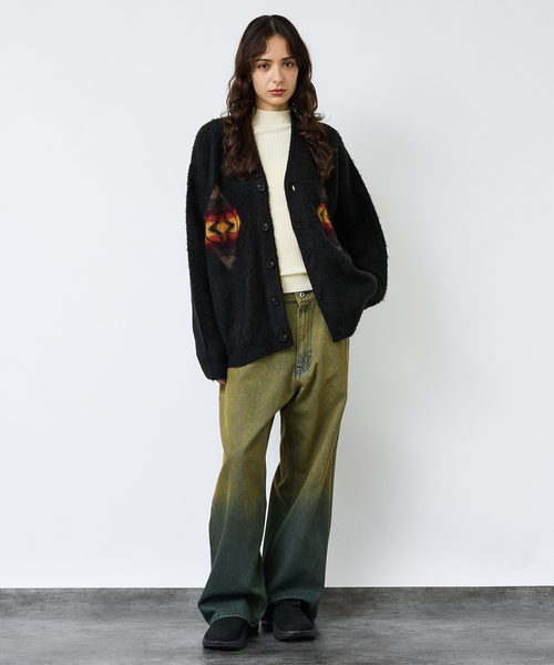 PENDLETON / ペンドルトン】Shaggy Cardigan / シャギー カーディガン