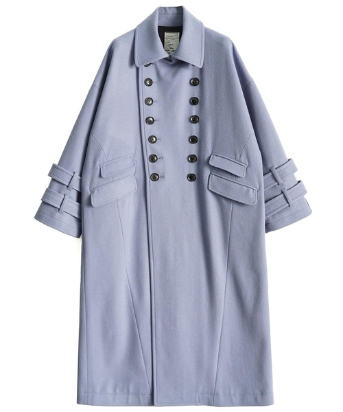 SHAREEF（シャリーフ）の「WOOL MELTON LONG COAT（トレンチコート