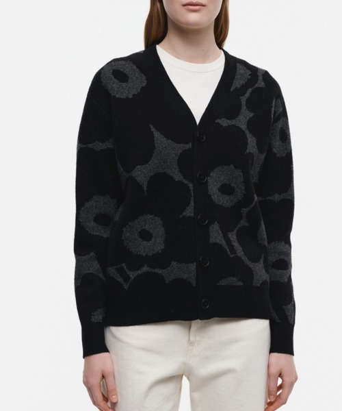 marimekko（マリメッコ）の「【kioski】Unikko / Sif wool cardigan