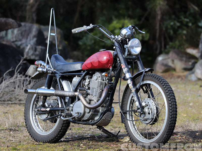 ヤマハ SR400 1995のチョッパー ヴィンテージモトクロス・ザワック