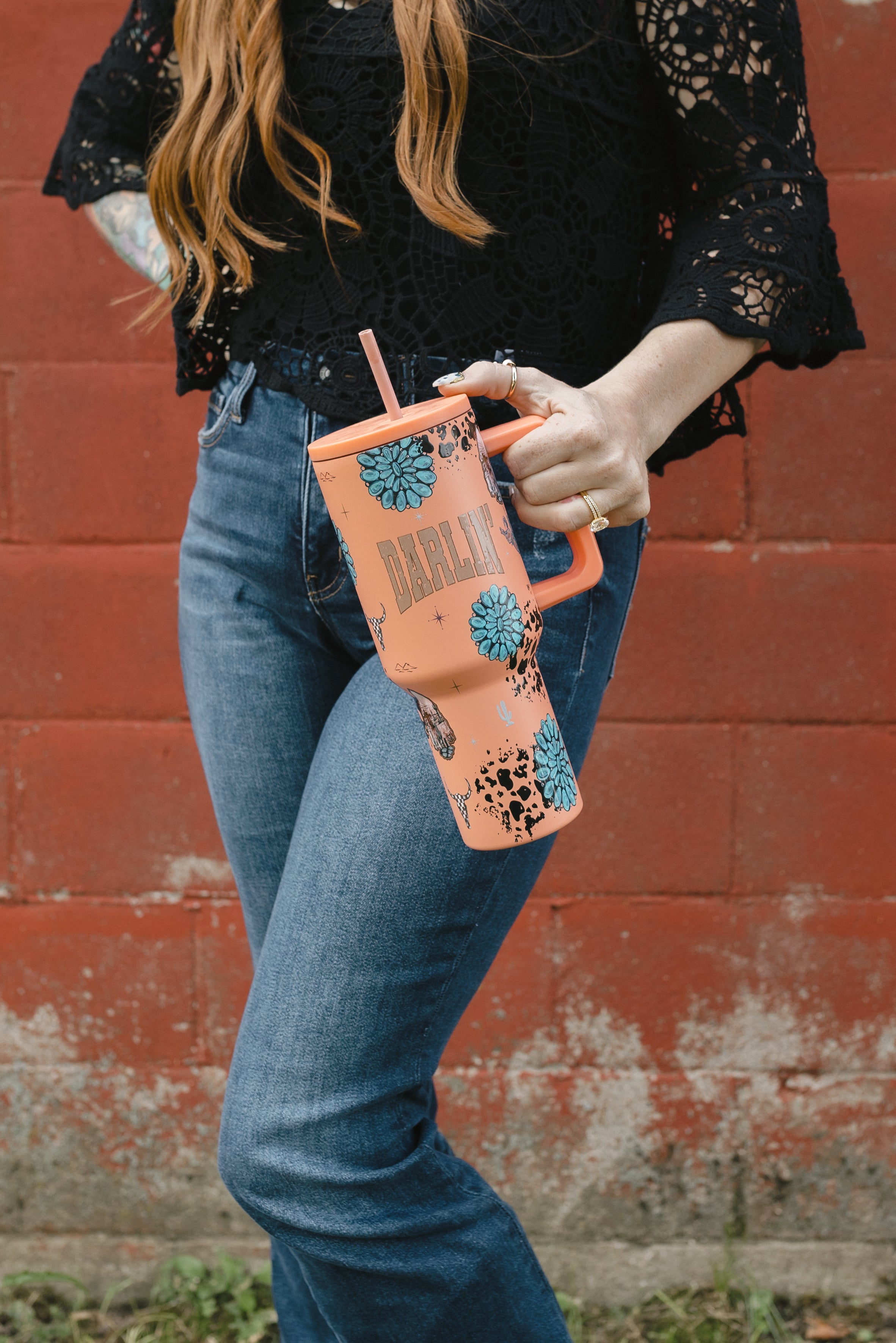 Darlin Desert Drinker 40 oz Western Tumbler – Dani Morgans