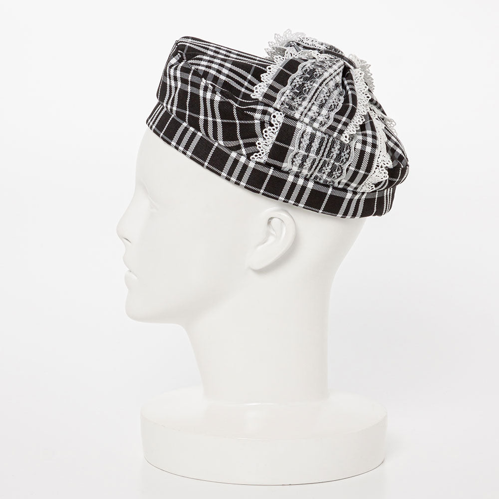 チェックリボンベレー帽 – レディースファッション通販の夢展望【公式】