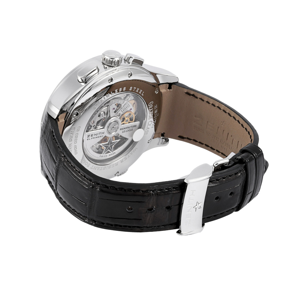 中古] ゼニス エル・プリメロ クラスオープン トラベラーマルチシティ