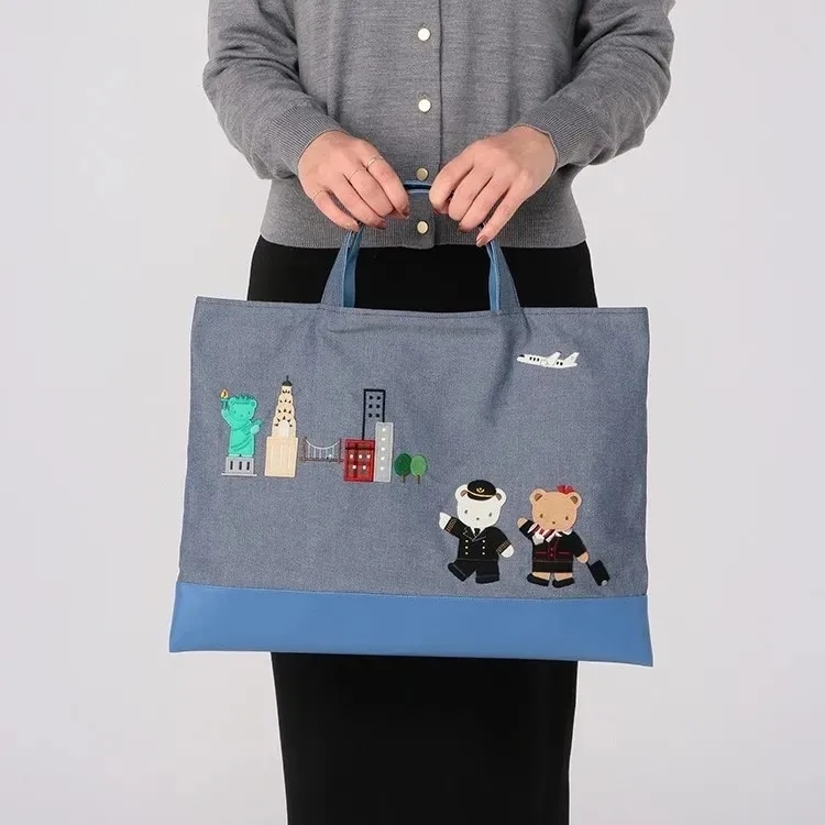 ファミリア]JALオリジナル デニムバッグ直行便で旅する「NY」: JAL