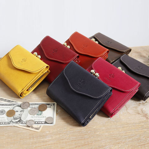 アルベロ 二つ折り財布 ALBERO PIERROT ピエロ 財布 がま口 二つ折り