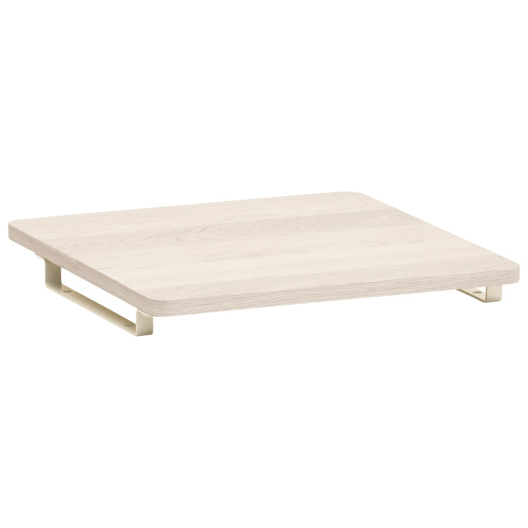 CLEARNEL ワゴン用天板 (デスク奥行45cm専用) SW8001 シアーホワイト