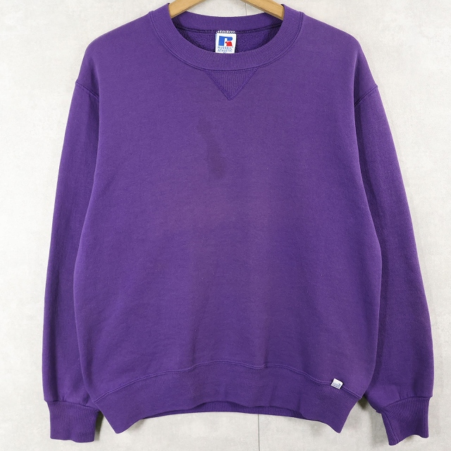 90年代 90s ラッセルアスレチック アメリカ製 紫 パープル